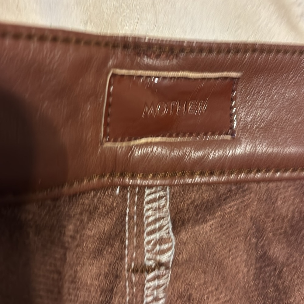 MOTHER Brown Ankle & Cropped Jeans - Picture 3 of 6